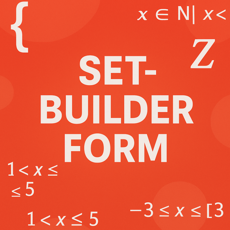 Set-Builder Form | Interactive Teaching Resource for Teachers