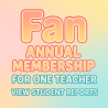 Fan Annual Membership for One Teacher