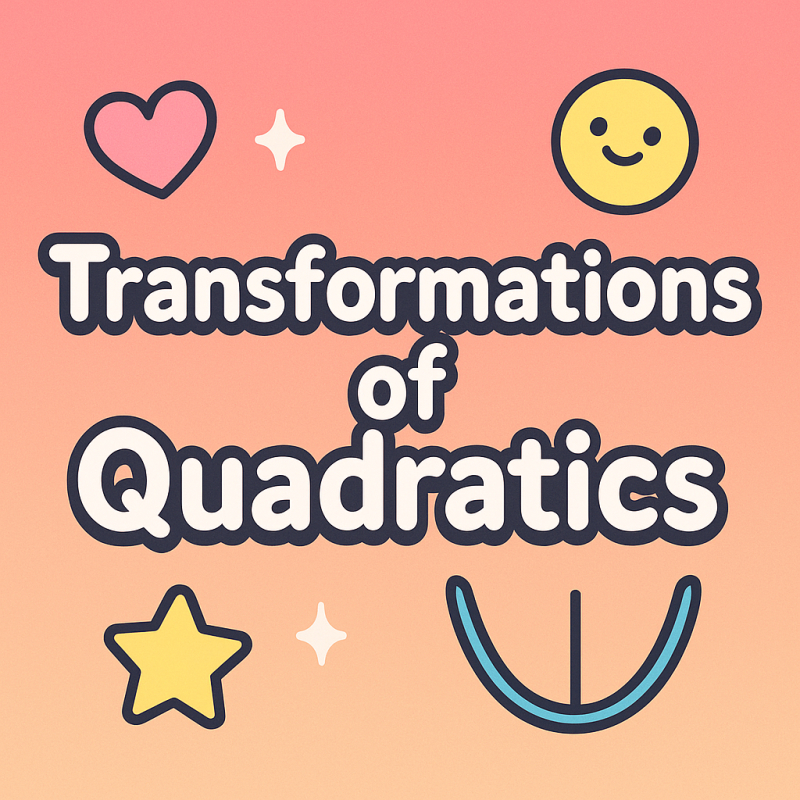 Transformations of Quadratics | Interactive Teaching Resource for Teachers