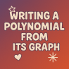 Writing a Polynomial from Its Graph | Interactive Teaching Resource for Teachers