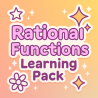 Rational Functions Learning Pack | Interactive Teaching Resource for Teachers